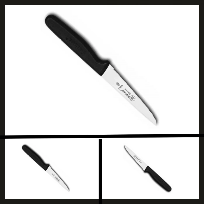 Uyguna-Yakala (sebze Lazer Bilemeli) Sürmene Mutfak Bıçağı No:61004-lz-BIÇ.093