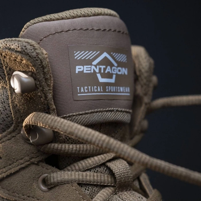 Uyguna-Yakala Taktikal Askeri Bot - Pentagon - Scorpion - Süet Kısa Boğaz - Coyote - K15045