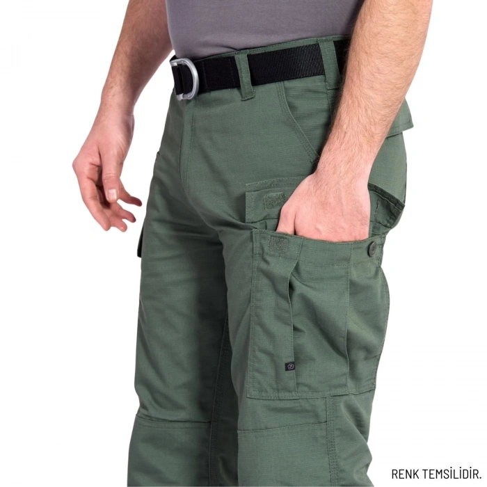 Uyguna-Yakala Taktikal Outdoor Erkek Pantolon - Pentagon - BDU 2.0 - Ranger Green - K05001 - Tactical Pantolon