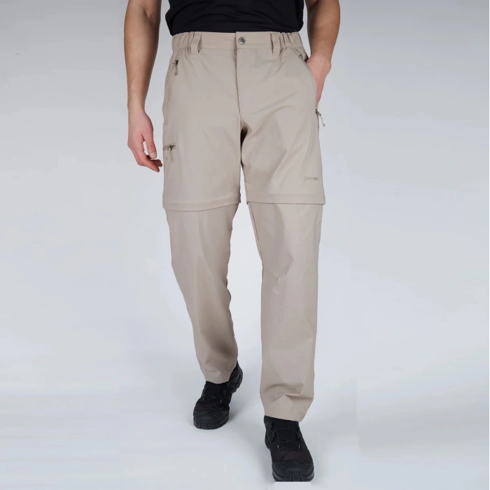 Uyguna-Yakala Kum Pantolon - Kargo Cepli - 909-S