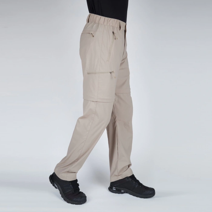 Uyguna-Yakala Kum Pantolon - Kargo Cepli - 909-S