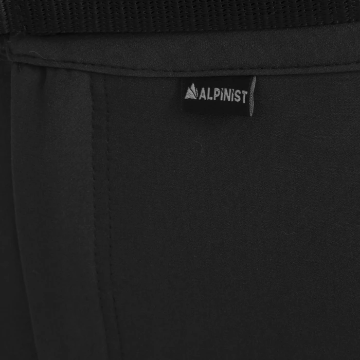 Uyguna-Yakala Pantolon  Siyah Nefes Alabilir Esnek Kumaş -Hafif -300-SH