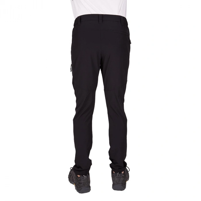 Uyguna-Yakala Pantolon - Nefes Alabilir Esnek Kumaş - Siyah-801-SH