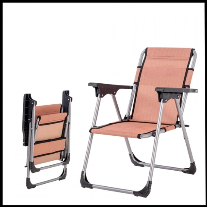 Uyguna-Yakala Tarçın Katlanabilir Çocuk Kamp Sandalyesi-TAB.165