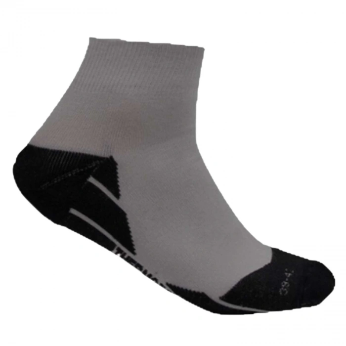 Uyguna-Yakala Termal - Coolmax Kısa Çorap - Thermoform - Gri