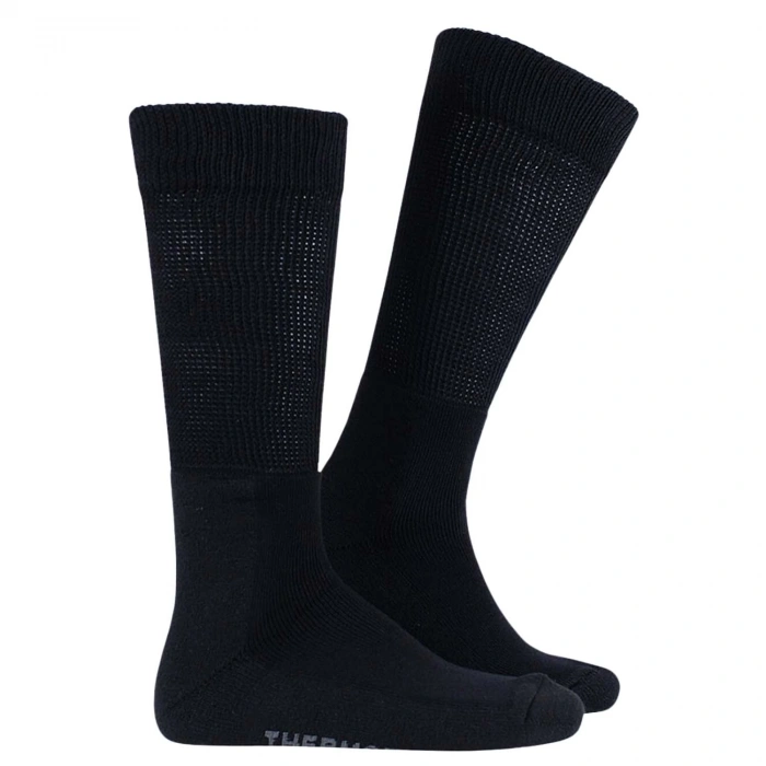 Uyguna-Yakala Termal Çorap - Hunting - Thermoform - Siyah