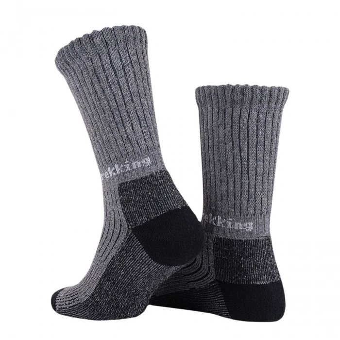 Uyguna-Yakala Termal Çorap -Trekking - Thermoform - Antrasit