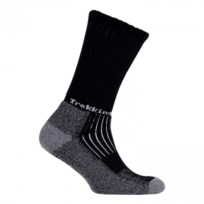 Uyguna-Yakala Termal Çorap - Trekking - Thermoform - Siyah