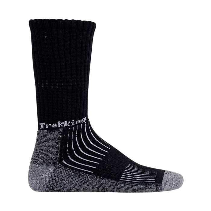 Uyguna-Yakala Termal Çorap - Trekking - Thermoform - Siyah