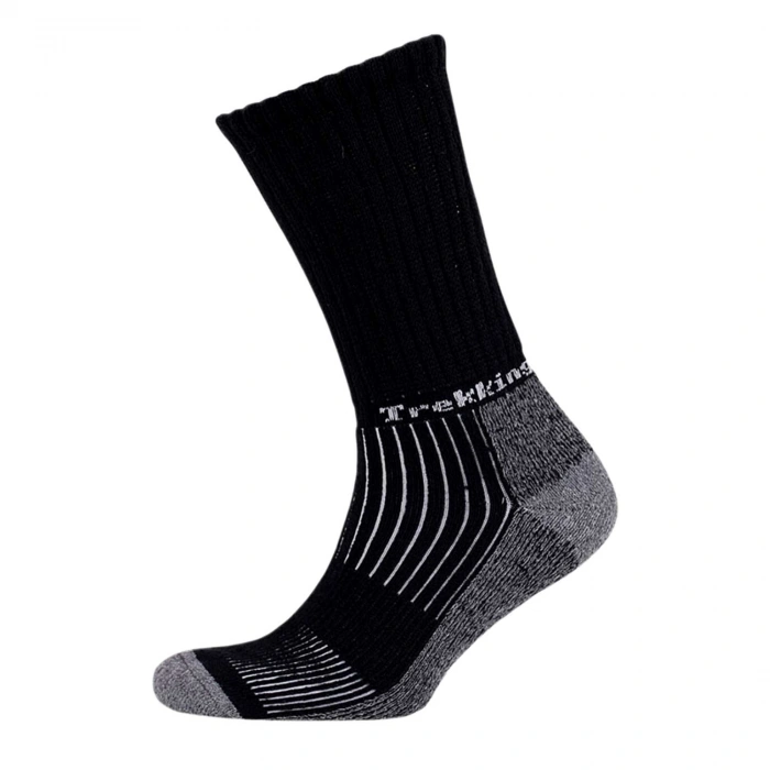 Uyguna-Yakala Termal Çorap - Trekking - Thermoform - Siyah