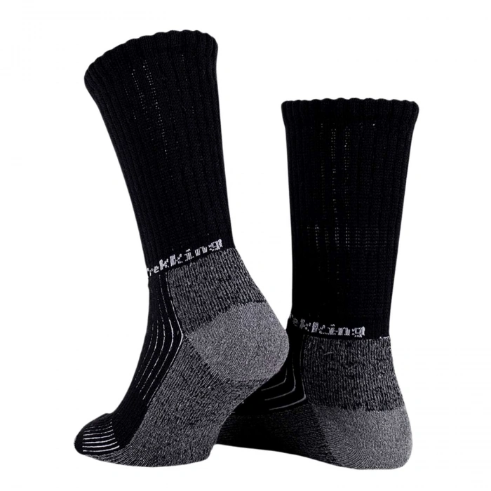 Uyguna-Yakala Termal Çorap - Trekking - Thermoform - Siyah