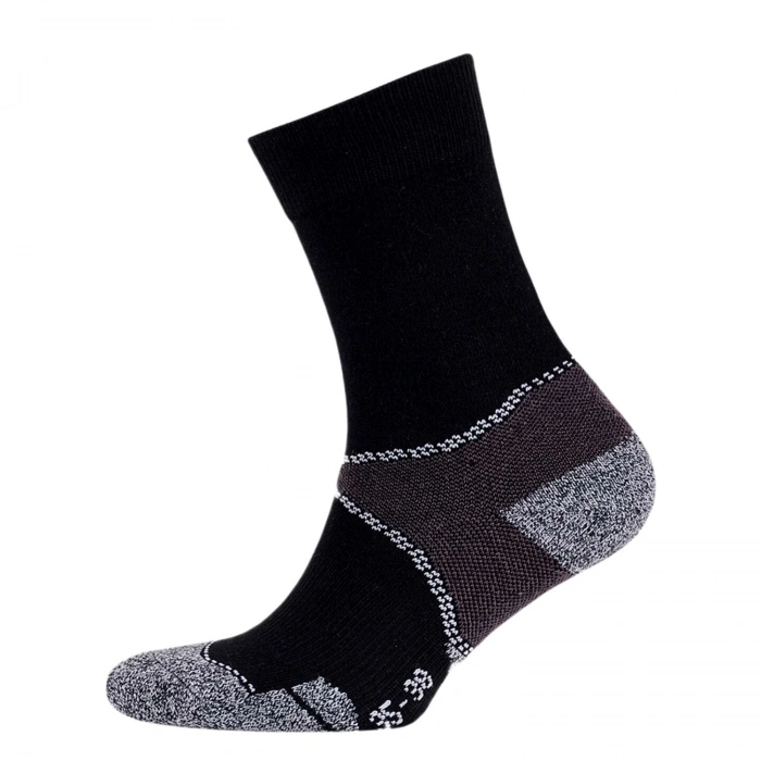 Uyguna-Yakala Termal Çorap - Walking - Thermoform - Siyah