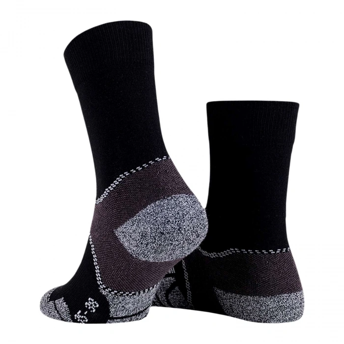 Uyguna-Yakala Termal Çorap - Walking - Thermoform - Siyah
