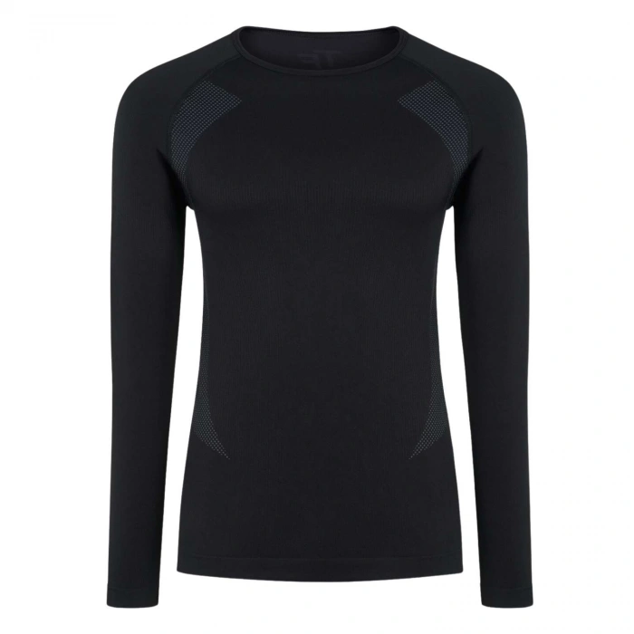 Uyguna-Yakala Termal Üst İçlik - Extreme - Erkek - Thermoform - Siyah