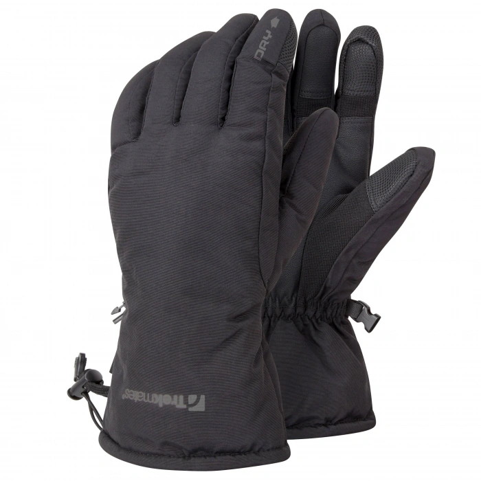 Uyguna-Yakala Trekmates Beacon DRY Glove Eldiven Siyah