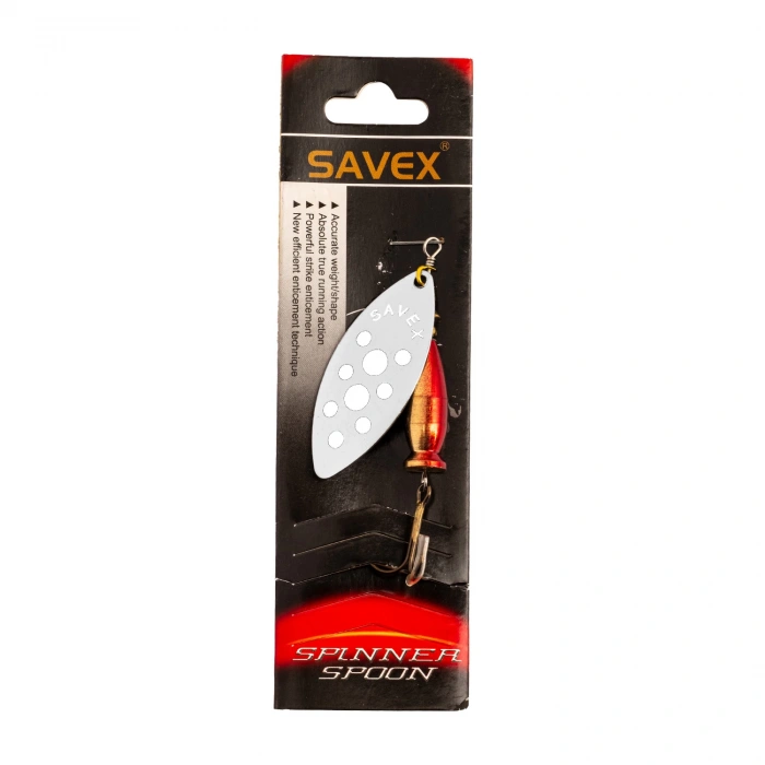 Uyguna-Yakala Turna Levrek Alabalık Döner Olta Kaşık - Alp Long - Gümüş/Beyaz - No:1/12GR