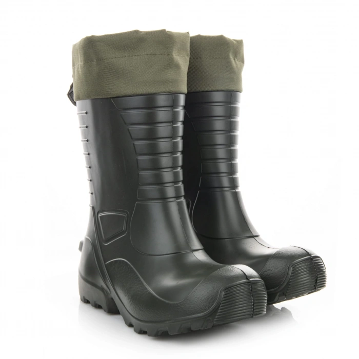 Uyguna-Yakala Ultra Hafif Eva Çizme - Yukon -30° - Haki - Konçlu (812)