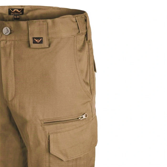 Uyguna-Yakala Vav Tactec-13 Camel Outdoor Pantolon