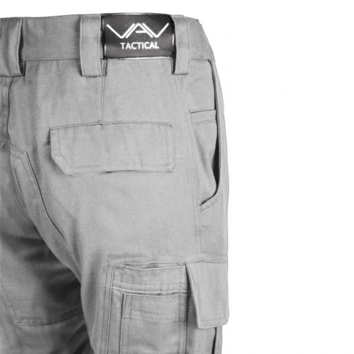 Uyguna-Yakala Vav Tactec-13 Gri Outdoor Pantolon