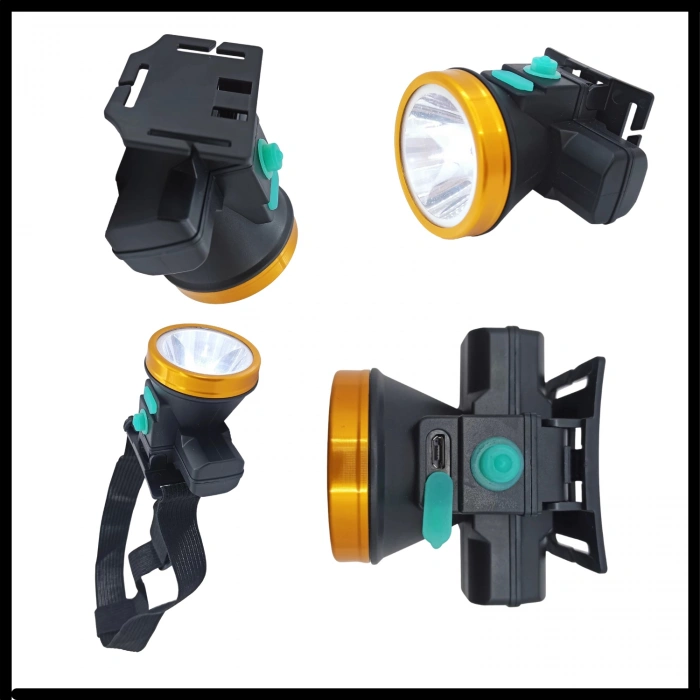 Uyguna-Yakala V101 Kafa Feneri Şarjlı