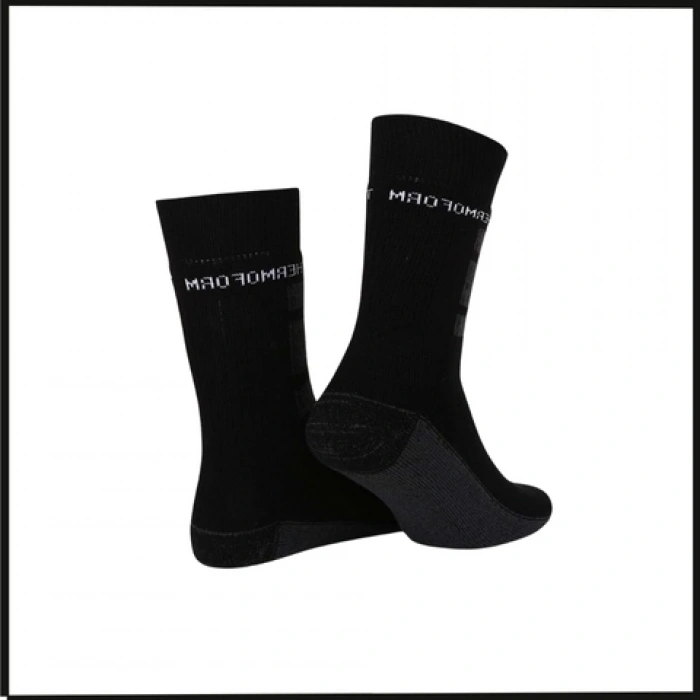 Uyguna-Yakala Siyah Worker -Termal Çorap-S70-S