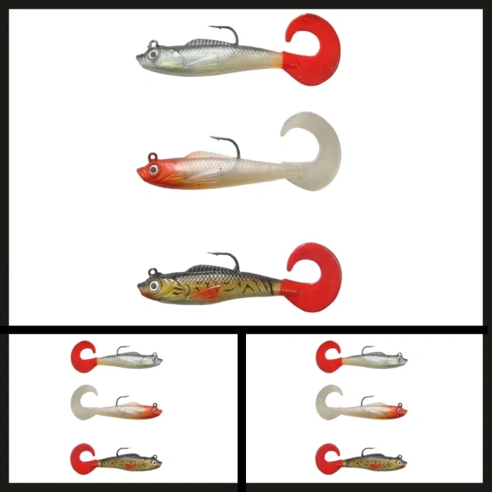 Uyguna-Yakala (gümüş Balık) Wx5555 6 Cm. İğneli Balık-YEM.345