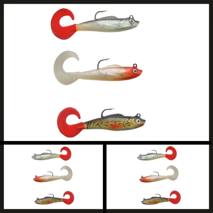 Uyguna-Yakala (gümüş Balık) Wx5555 6 Cm. İğneli Balık-YEM.345