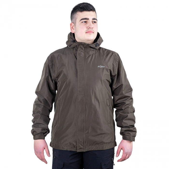 Uyguna-Yakala Haki Su Geçirmez Yağmurluk Ceket - MFM.650