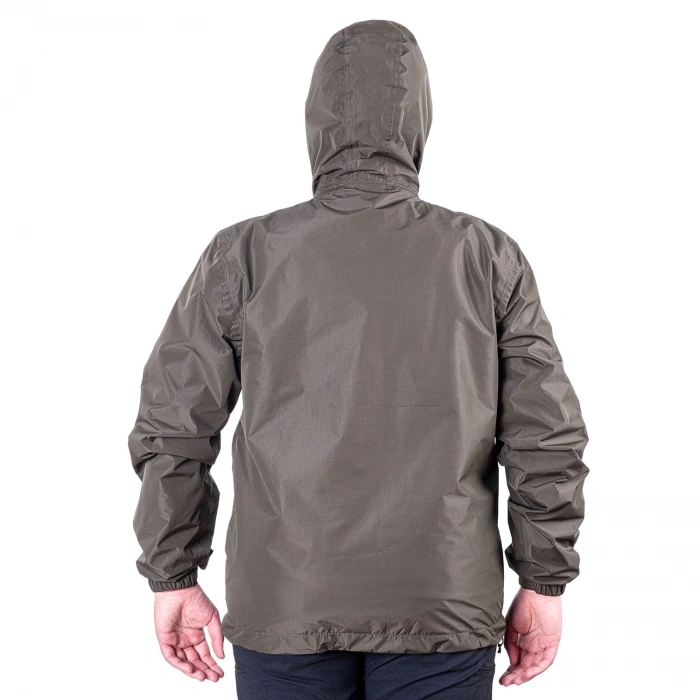Uyguna-Yakala Haki Su Geçirmez Yağmurluk Ceket - MFM.650