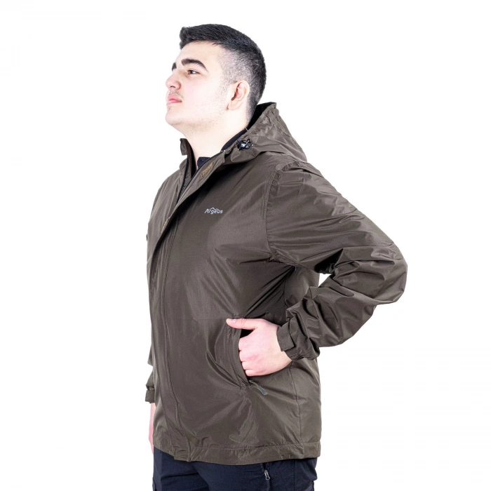 Uyguna-Yakala Haki Su Geçirmez Yağmurluk Ceket - MFM.650