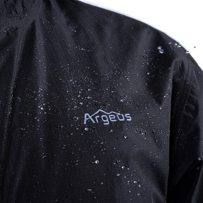 Uyguna-Yakala Saks Mavi Yağmurluk Ceket - Su Geçirmez - MFM.651