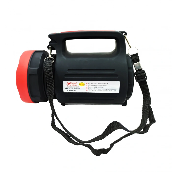 Uyguna-Yakala Yajıa 5w Şarjlı El Feneri Yj-2886
