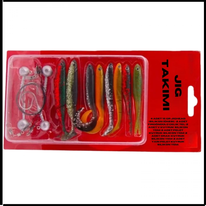 Uyguna-Yakala Yem Seti 14-tlg Jig Takımı -LER.030