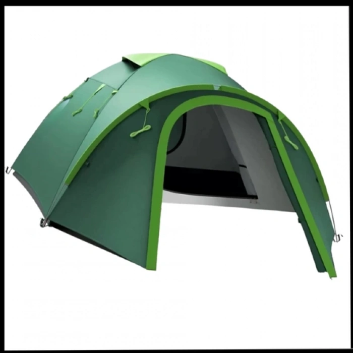 Uyguna-Yakala Yeşil - Bizon 3 Plus 3 Kişilik Çadır -DIR.135