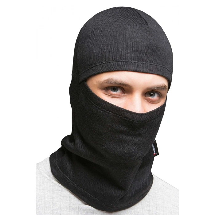 Uyguna-Yakala Yetişkin Kar Maskesi - Thermoform - Heavy - Siyah