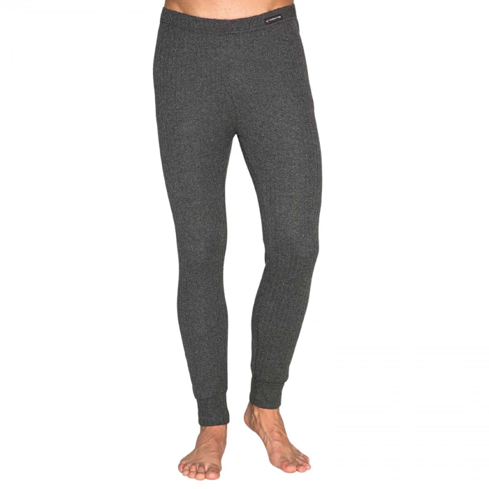 Uyguna-Yakala Yetişkin Termal Alt İçlik - Thermoform - Soft Unisex - Antrasit