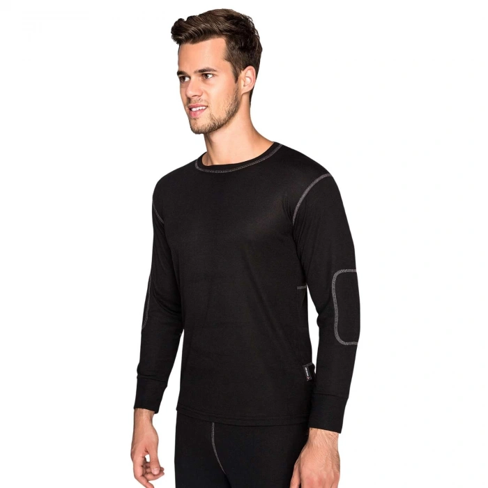 Uyguna-Yakala Yetişkin Termal İçlik - Thermoform - Active Plus - Siyah