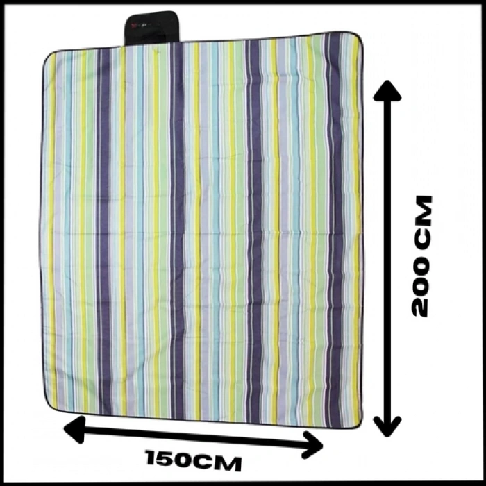 Uyguna-Yakala 150x200 cm Su Geçirmez - Piknik Kamp Örtüsü - MLZ.362