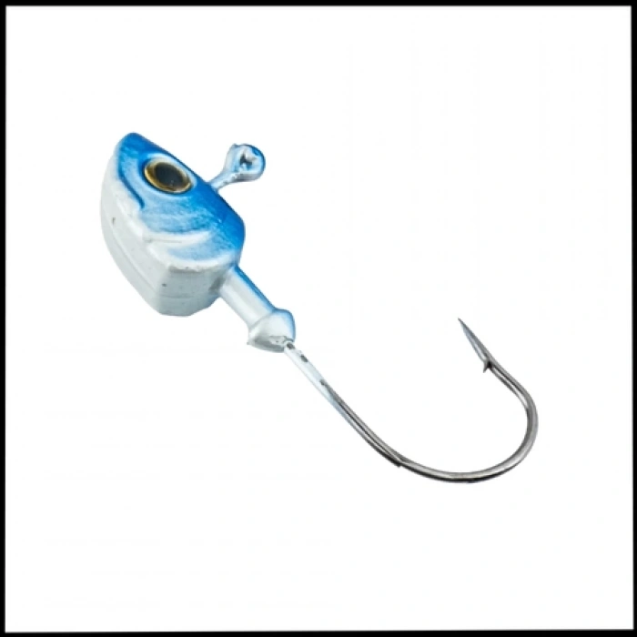 Uyguna-Yakala Mavi Beyaz - 8 gr- Kurşunlu Olta İğnesi- Zoka -ALA.192