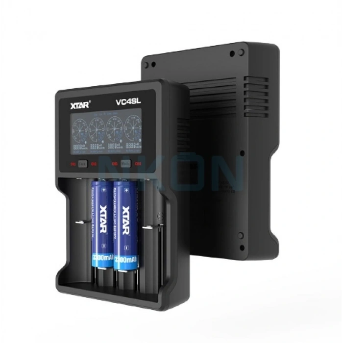 Xtar VC4SL Dörtlü Li-ion / NI-CD / NI-MH Pil Şarj Cihazı