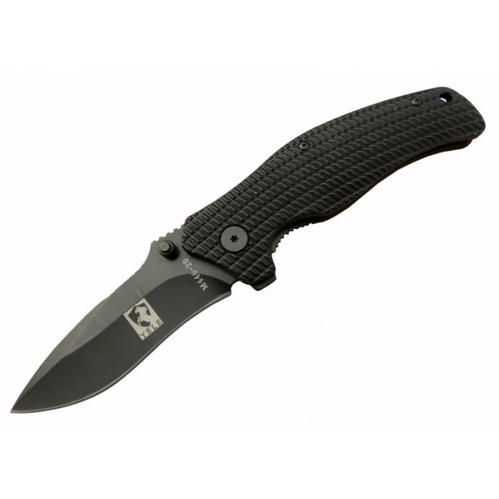 Yele M446 Siyah Kamp Çakı 20cm - Yarı