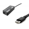 20V 4.5A 90W Laptop Adaptörü - Type-C - Asus Dell Uyumlu - Siyah HD8870
