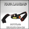 PeakStar PS-1011 Mıknatıslı Kamp Balıkçı 1200 mAh Şarjlı Kafa Lambası