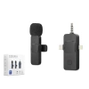 Kablosuz Mikrofon 3.5 Mm + Type-C + Lıghtnıng Siyah HDX2781