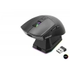Kablosuz Rgb Mouse Şarj Standlı - Siyah MF1215B