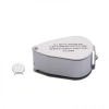 Kontrol Için Özel Kutulu Metal Işıklı Lup 40X25