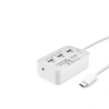 Type-C Hub 3*Usb3.0 + Ms + Sd + M2 + Tf 20Cm Beyaz HDX7029