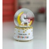 Unicorn Kar Küresi Orta Boy Sarı Ay