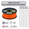 Uyguna-Yakala 1000 MT Bobin Misina - Crystal - Turuncu - Ekstra Güçlü - 0,30 MM