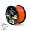 Uyguna-Yakala 1000 MT Bobin Misina - Crystal - Turuncu - Ekstra Güçlü - 0,35 MM